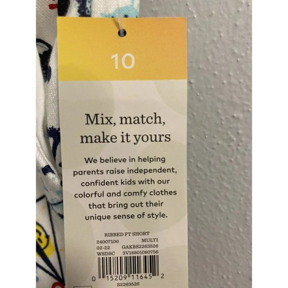 KIDS SHORTS SIZE 10 BOYS GIRLS RAD SAYINGS COOL GRAPHICS - Picture 8 of 8